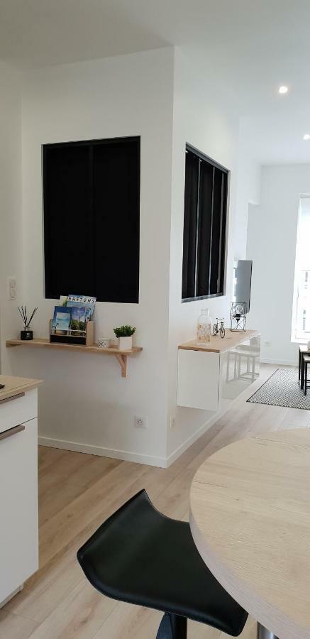 Apartamento Le P'Tit Atelier, Terrasse Privative Lorient Exterior foto
